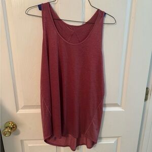 lululemon Essential Pleated Tank Top - Dusty Rose Size 8